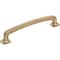 Jeffrey Alexander 128 mm Center-to-Center Satin Bronze Belcastel 1 Cabinet Pull MO6373-128SBZ - alternate 1